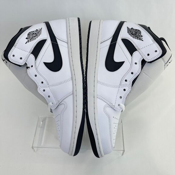 Air Jordan 1 Mid | Men\'s 10 | White-Black main image 7